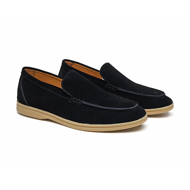 Men's Old Money Suede Slip On LoafersMen's Old Money Suede Slip On Loafers - Image 5