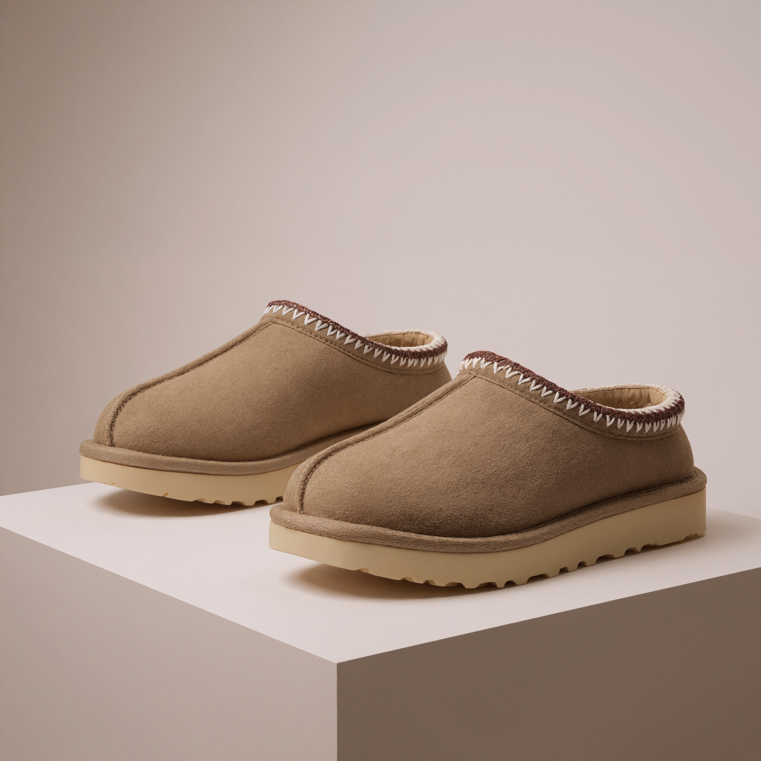 Tasman Style Slip On Slippers With Soft LiningTasman Style Slip On Slippers With Soft Lining - Image 6