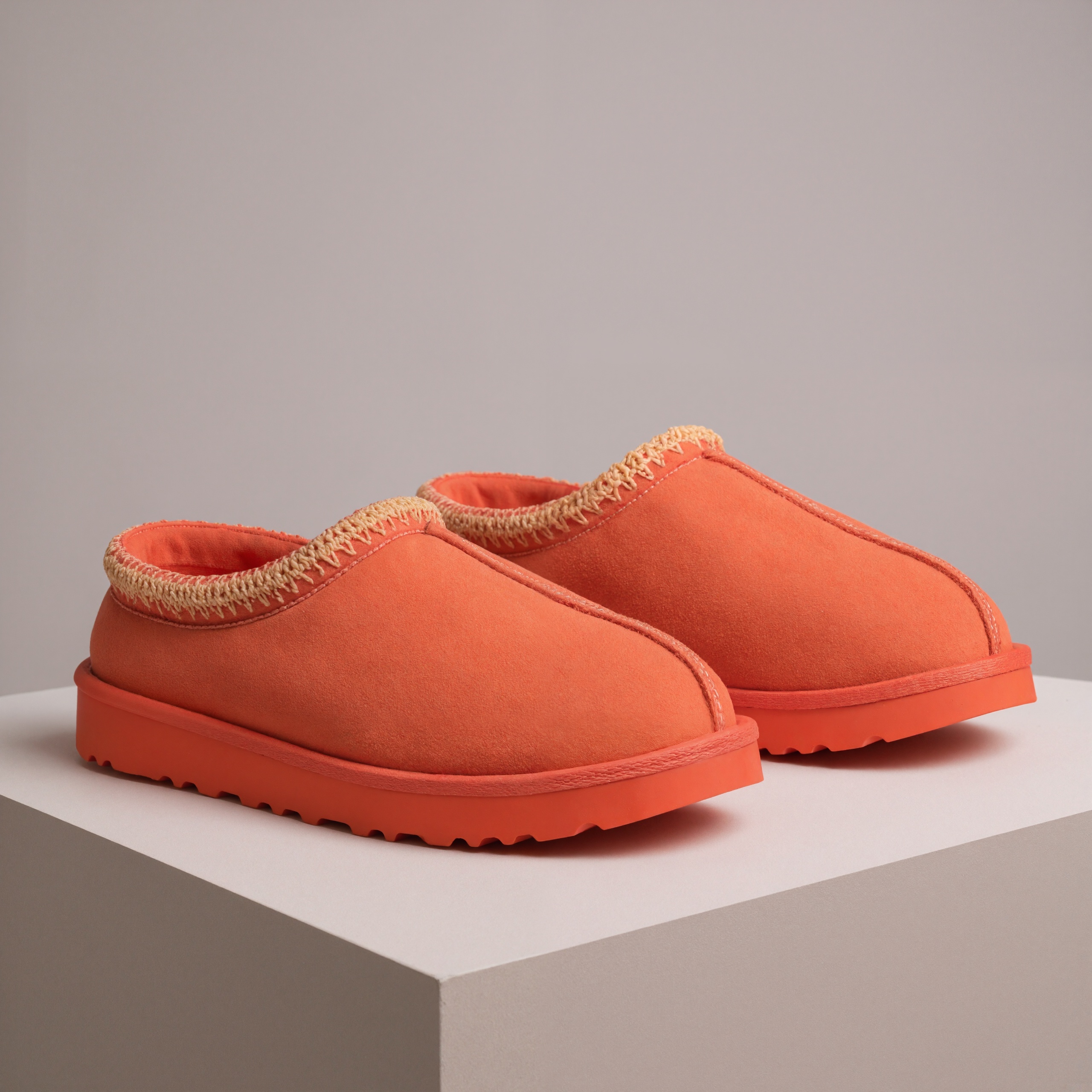 Tasman Style Slip On Slippers With Soft LiningTasman Style Slip On Slippers With Soft Lining - Image 8