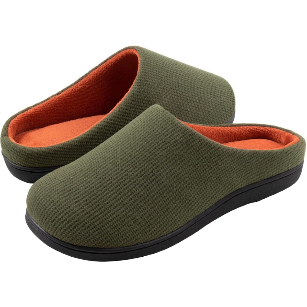 Two Tone Memory Foam SlipperTwo Tone Memory Foam Slipper - Image 9