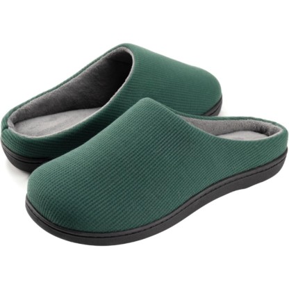 Two Tone Memory Foam Slipper