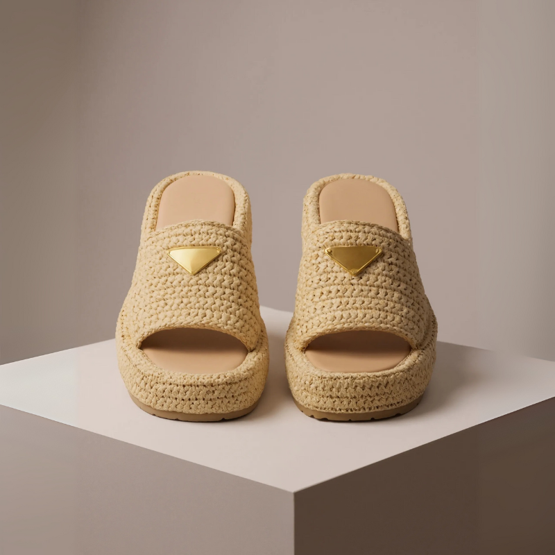 Elegant Handwoven Crochet Sandals for Summer Outings