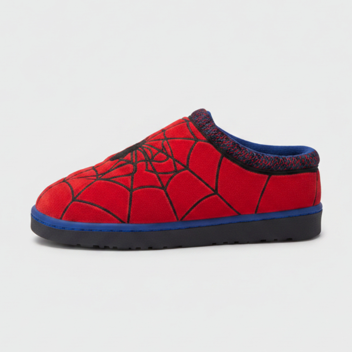 Spider Web Pattern Slippers for Men