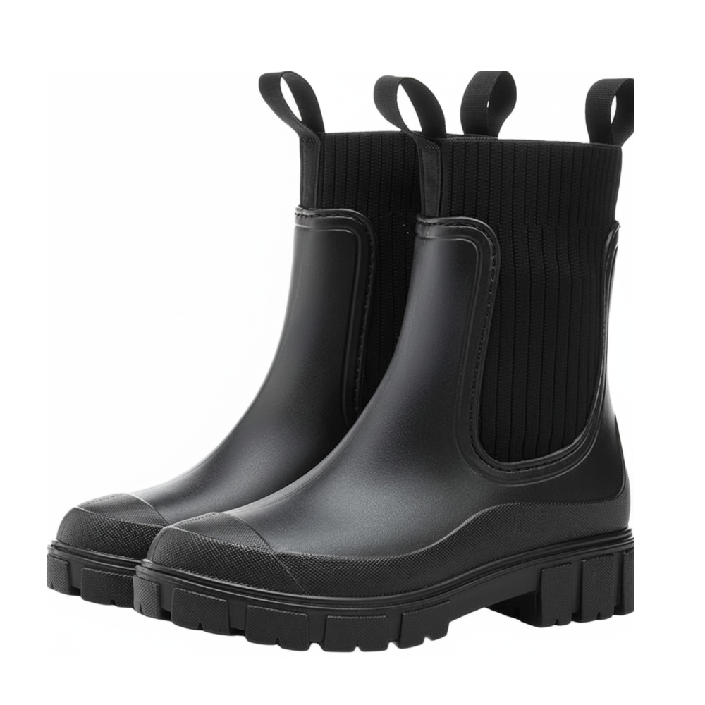 Waterproof Non Slip Thick Sole Rain Boots For Women