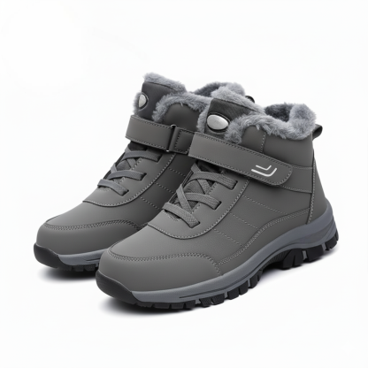 Warm Ankle Boots For Women With Soft Fuzzy Lining And Grip Sole Design