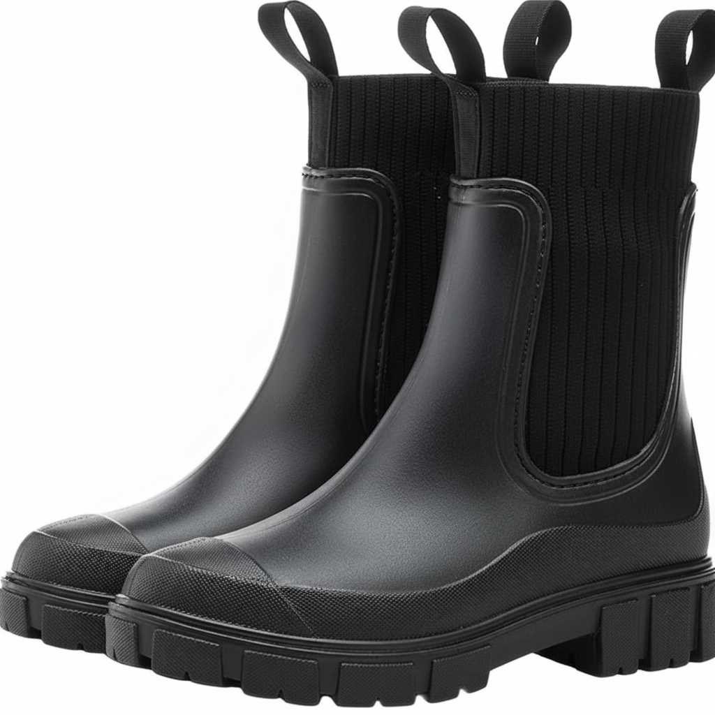 Waterproof Non Slip Thick Sole Rain Boots For Women