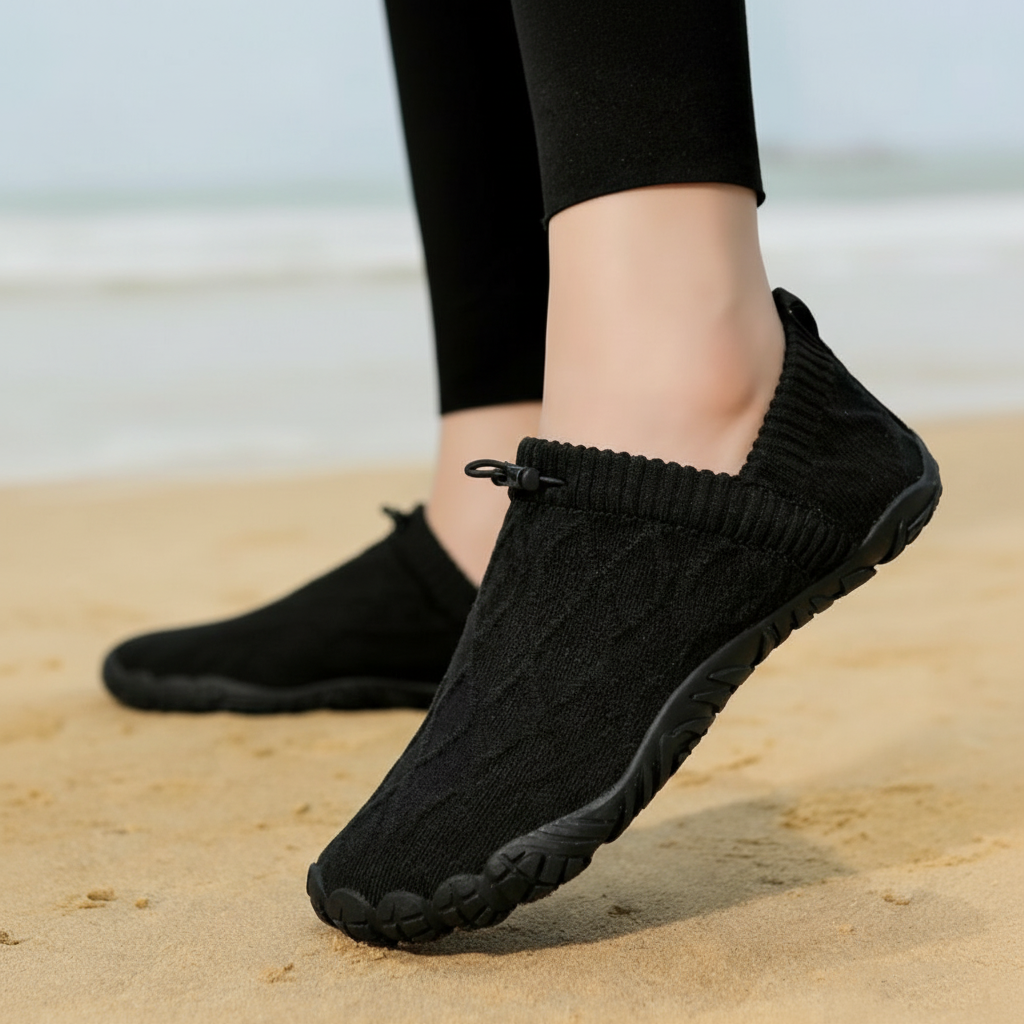 Flexible Quick Dry Minimalist Aqua Shoe - Front View