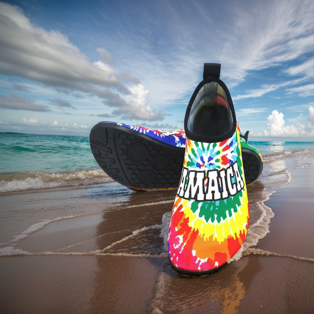 Quick Dry Water Shoes With Adjustable Strap For Outdoor Use in Charcoal - Width View