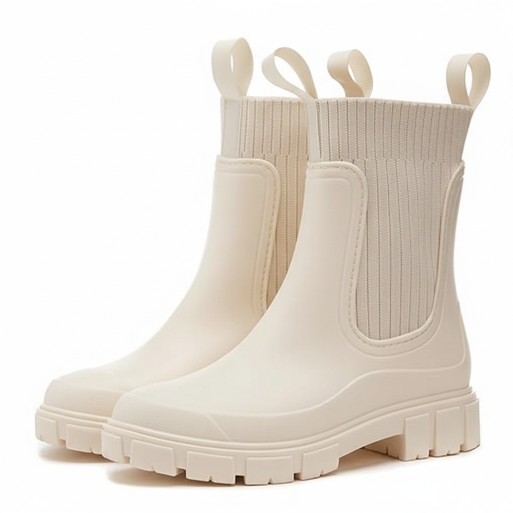 Waterproof Non Slip Thick Sole Rain Boots For Women