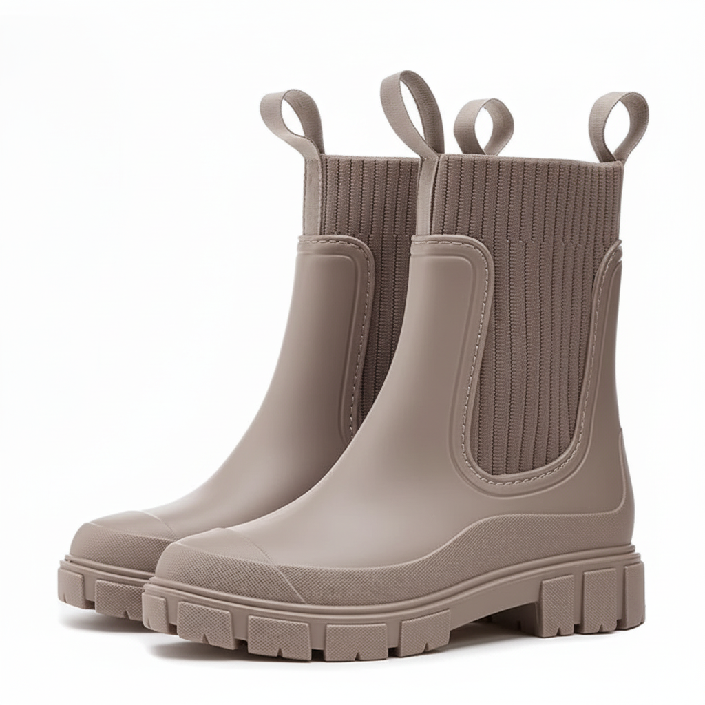 Waterproof Non Slip Thick Sole Rain Boots For Women