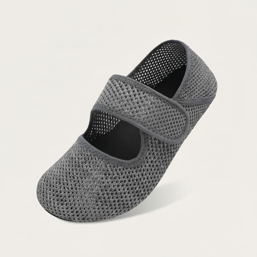 Quick Dry Breathable Water Shoes For Outdoor Activities in Beige - Side View