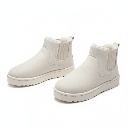 Winter Snow Boots With Fleece Lining For Outdoor And Travel