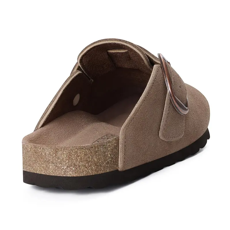 Adjustable Buckle Memory Foam Strap Slip On Clogs For Women