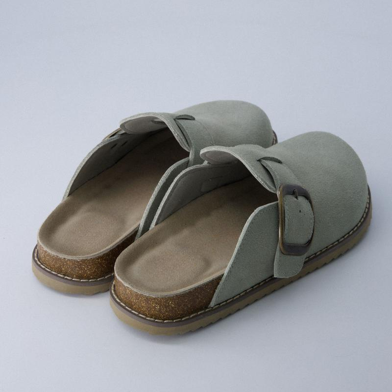 Blain Suede Slip On Clog