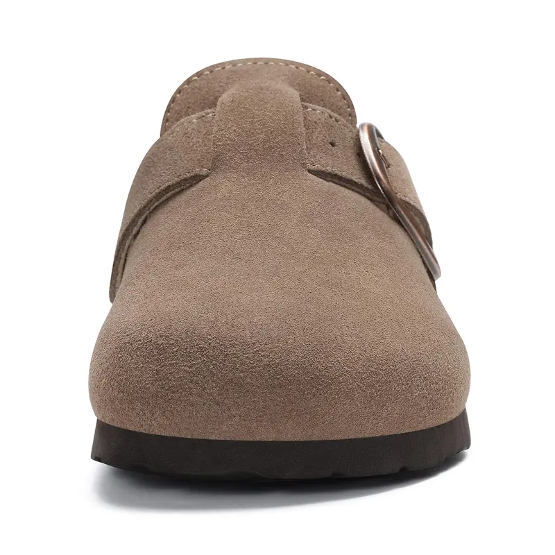 Adjustable Buckle Memory Foam Strap Slip On Clogs For Women