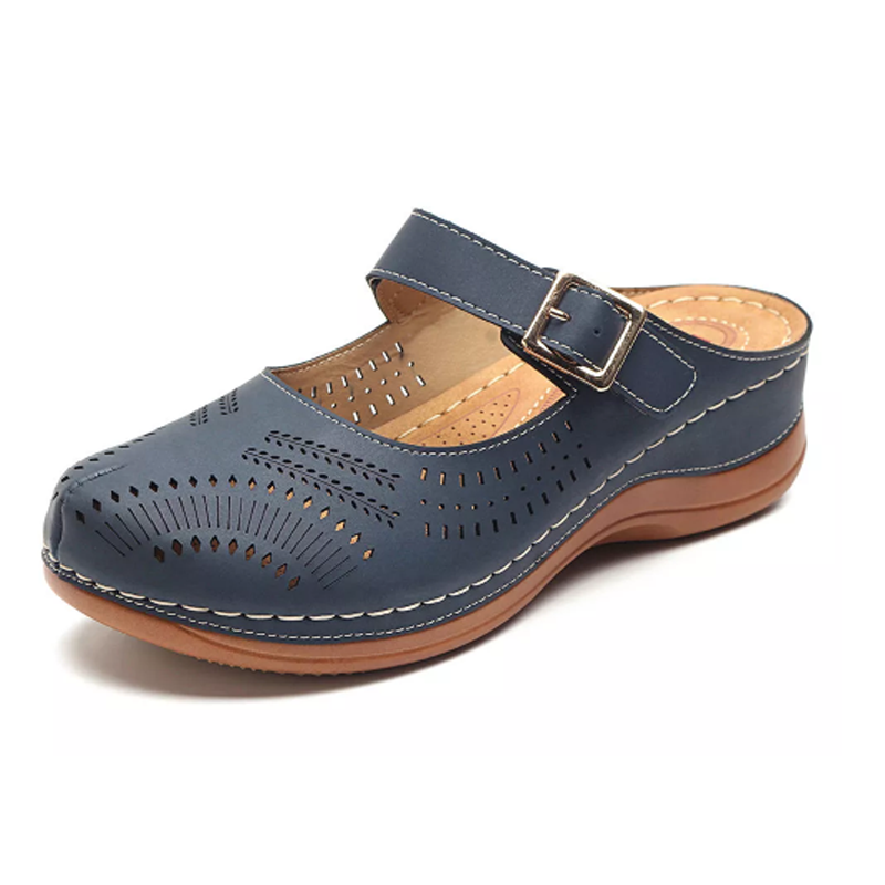 Hollow Out Breathable Slip-On Wedge SandalHollow Out Breathable Slip-On Wedge Sandal - Image 6