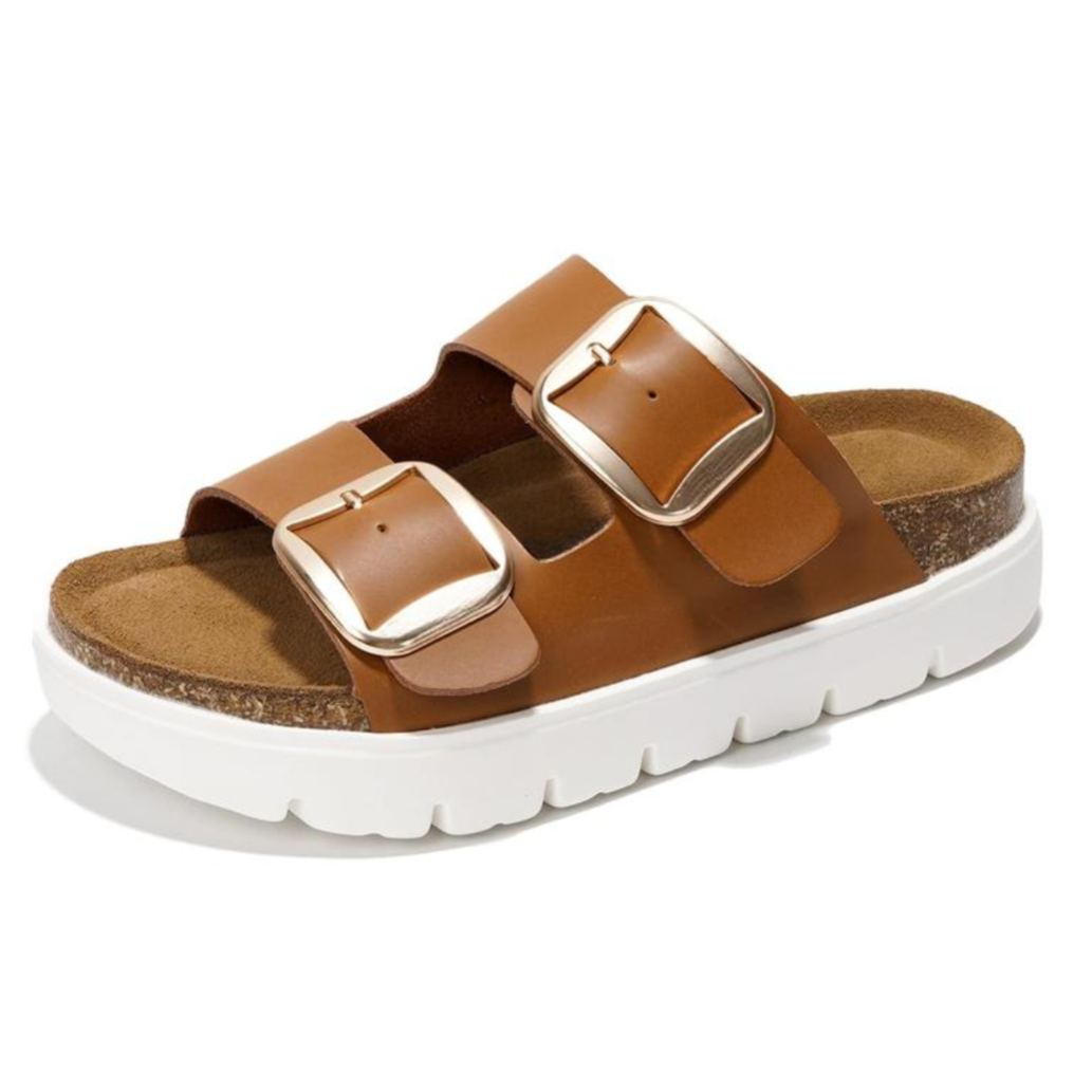 Casual Platform Sandals With Buckle For Women