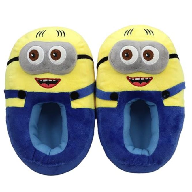 Minin Bedroom Home Plush Slipper Shoes Free Size
