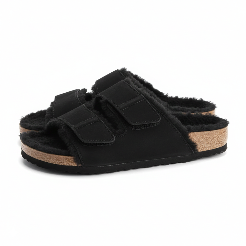 Kyoto Shearling Sandal Shoes Comfortable Casual Footwear