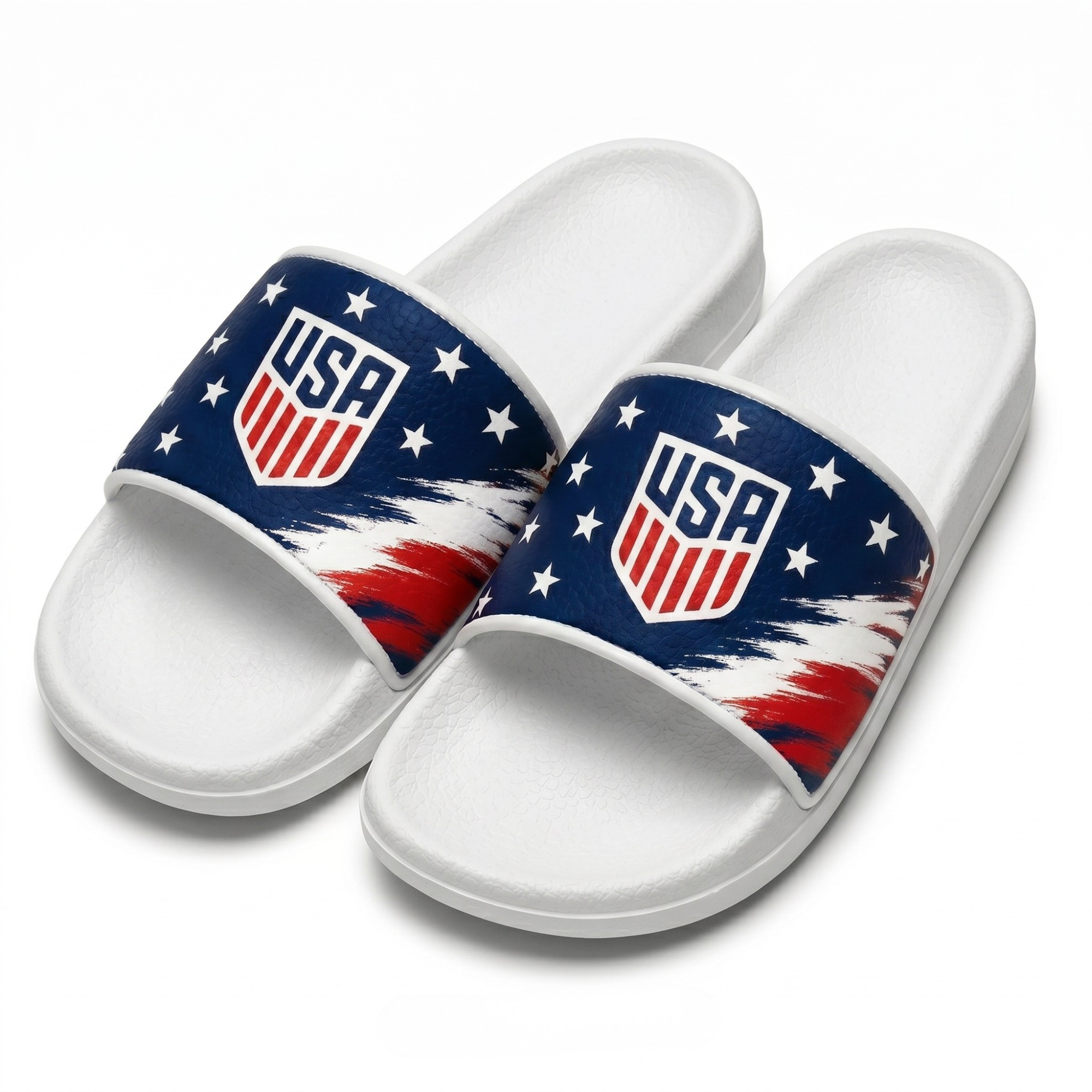 World Cup 2026 United States Football Fan Printed Slippers