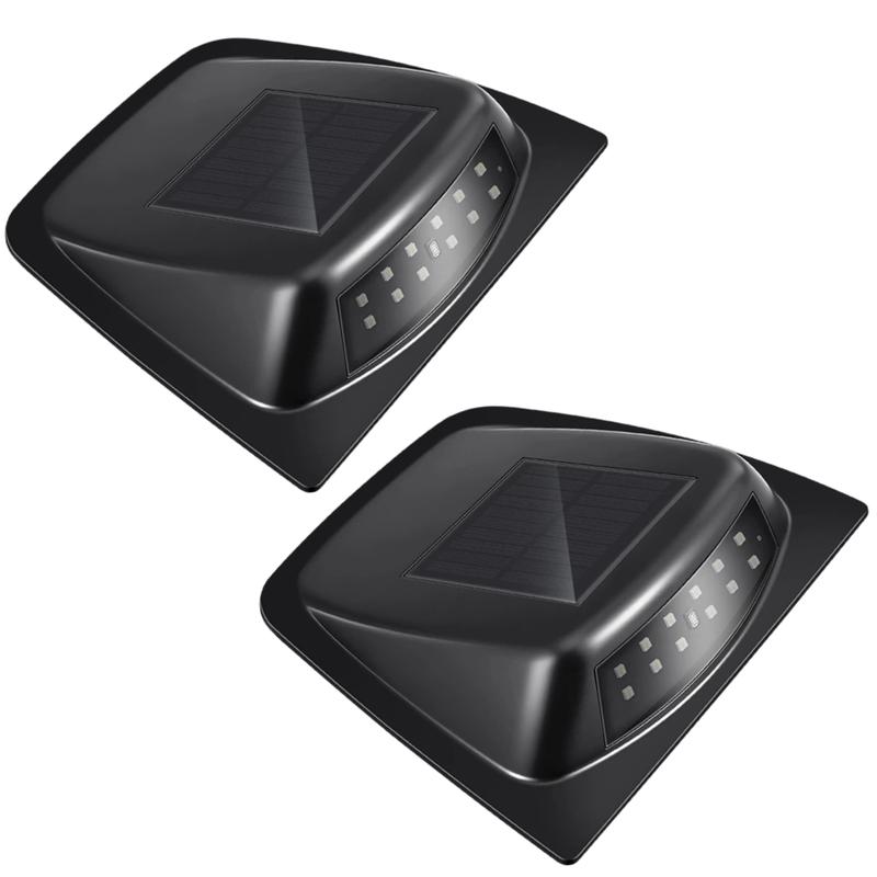 Wireless Solar RGB Vehicle Lights With Vibration Sensor And Remote Control