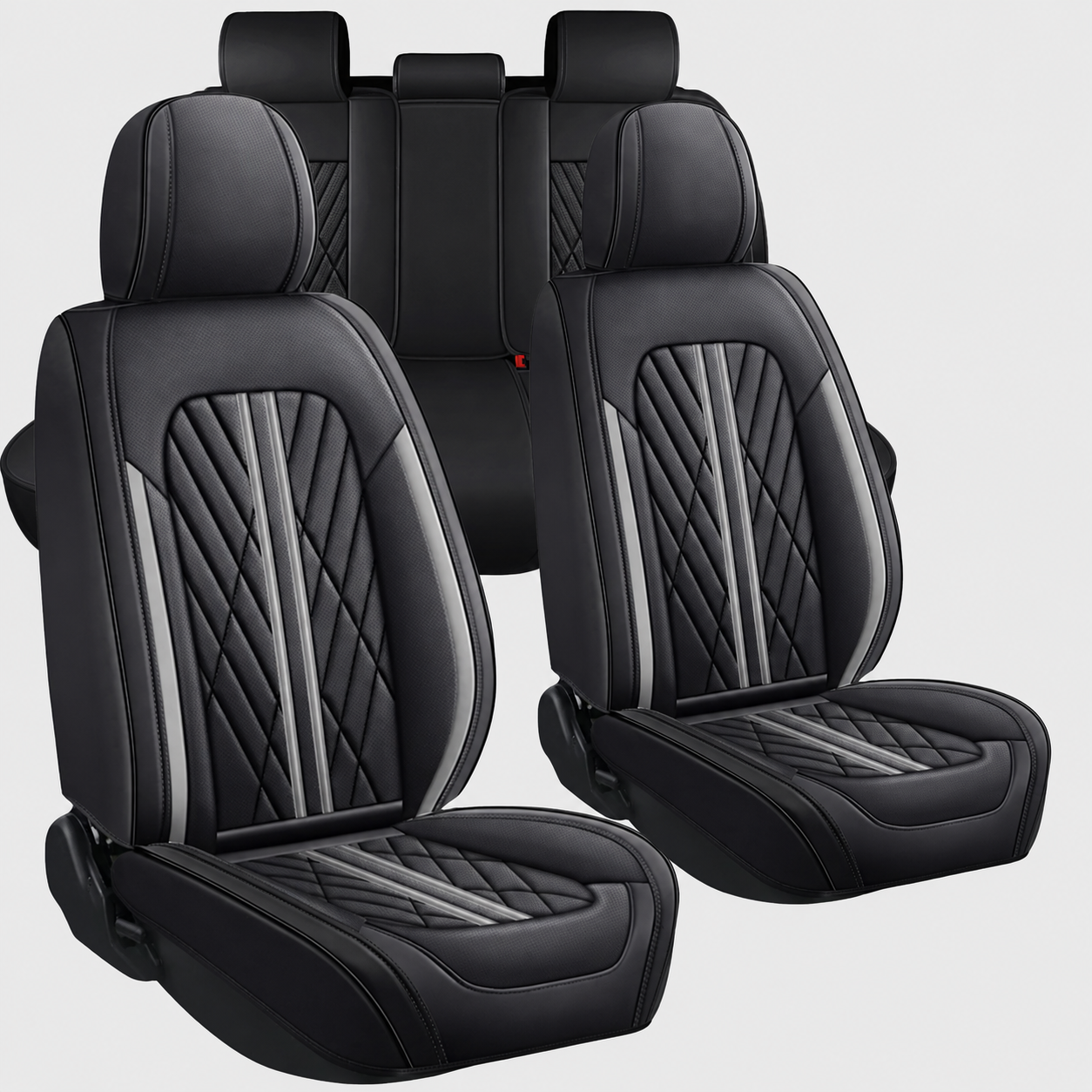 Custom Car Seat Covers for Ford Mustang 2000–2026 Airbag Compatible Waterproof Interior Protection
