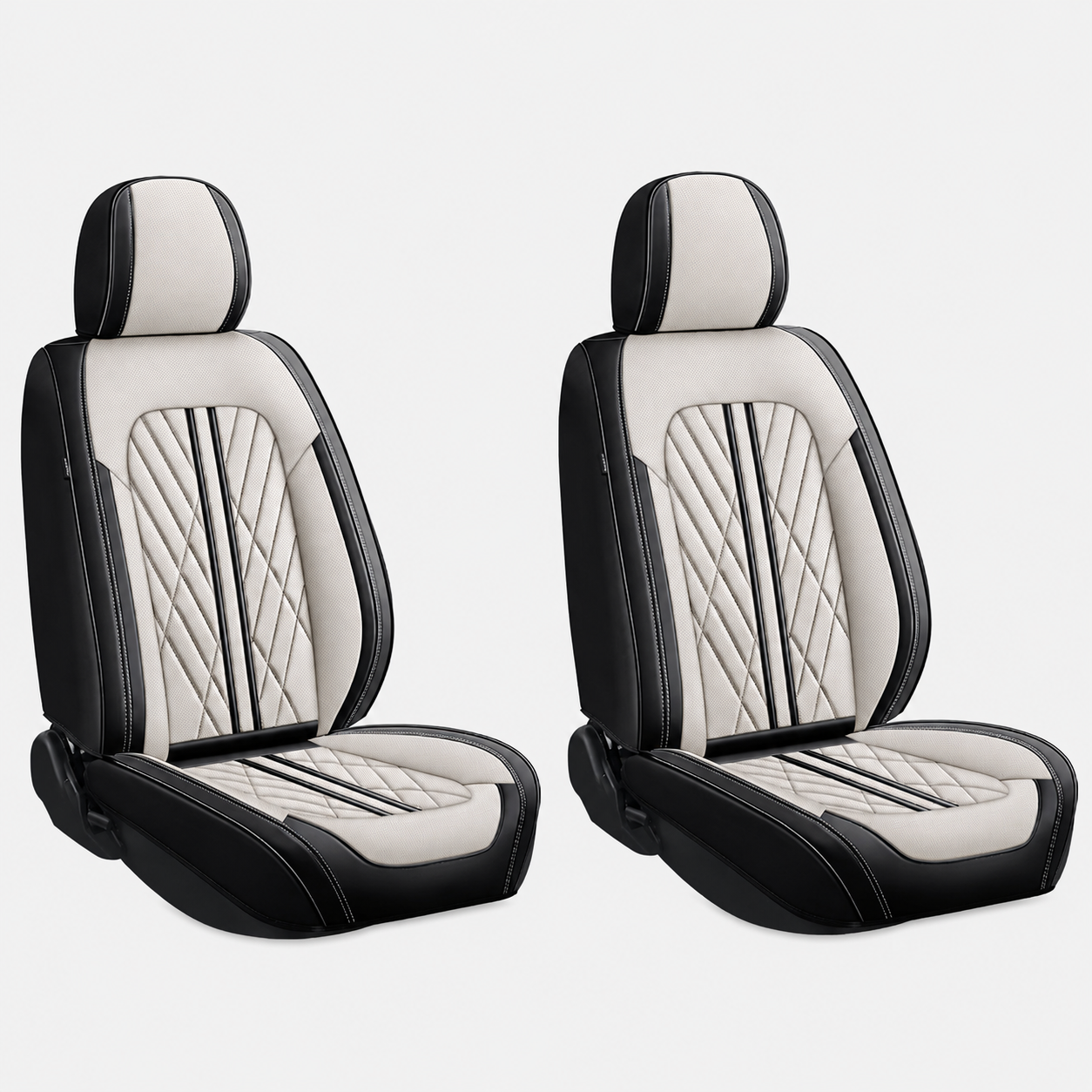Custom Car Seat Covers for Ford Mustang 2000–2026 Airbag Compatible Waterproof Interior Protection