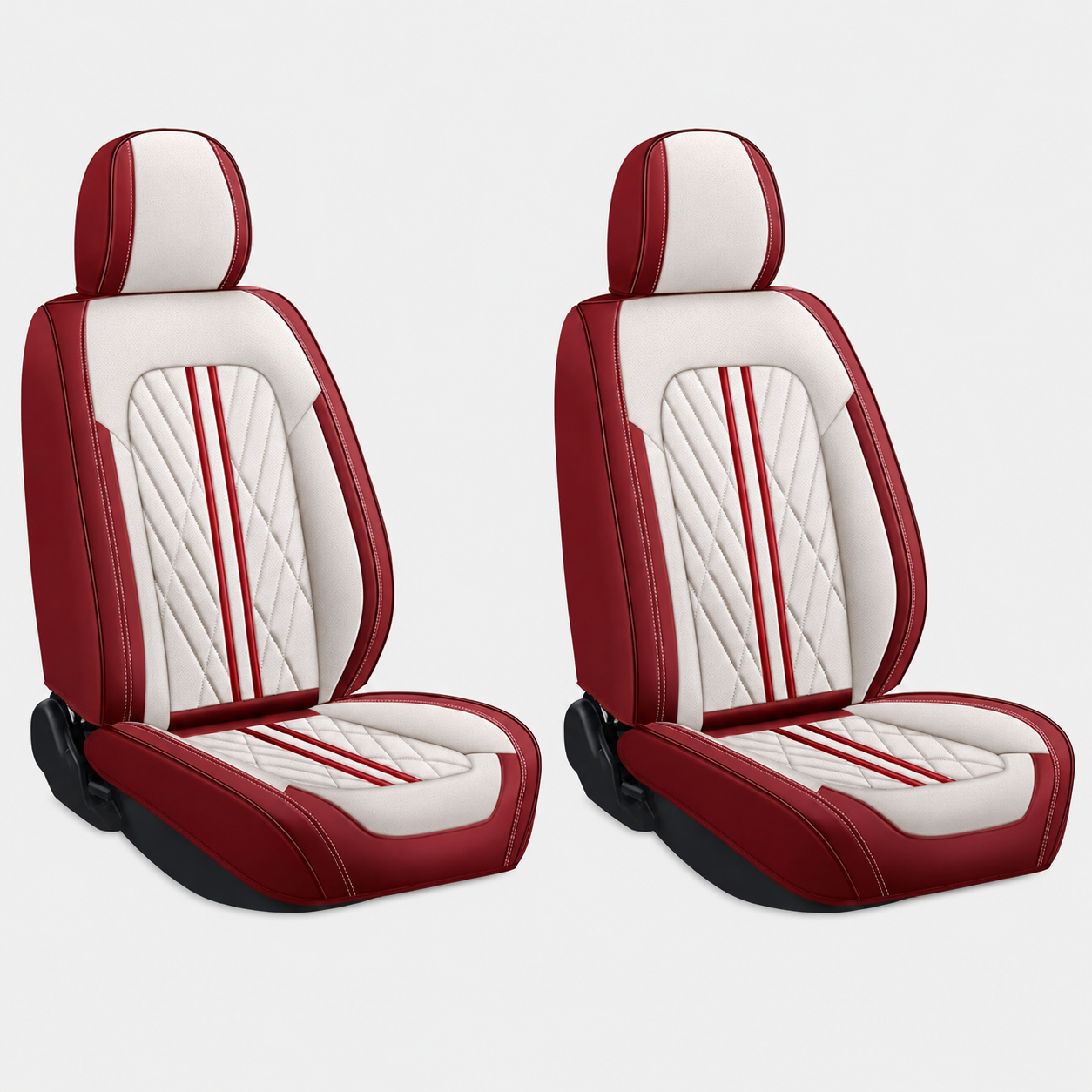 Custom Car Seat Covers for Ford Mustang 2000–2026 Airbag Compatible Waterproof Interior Protection