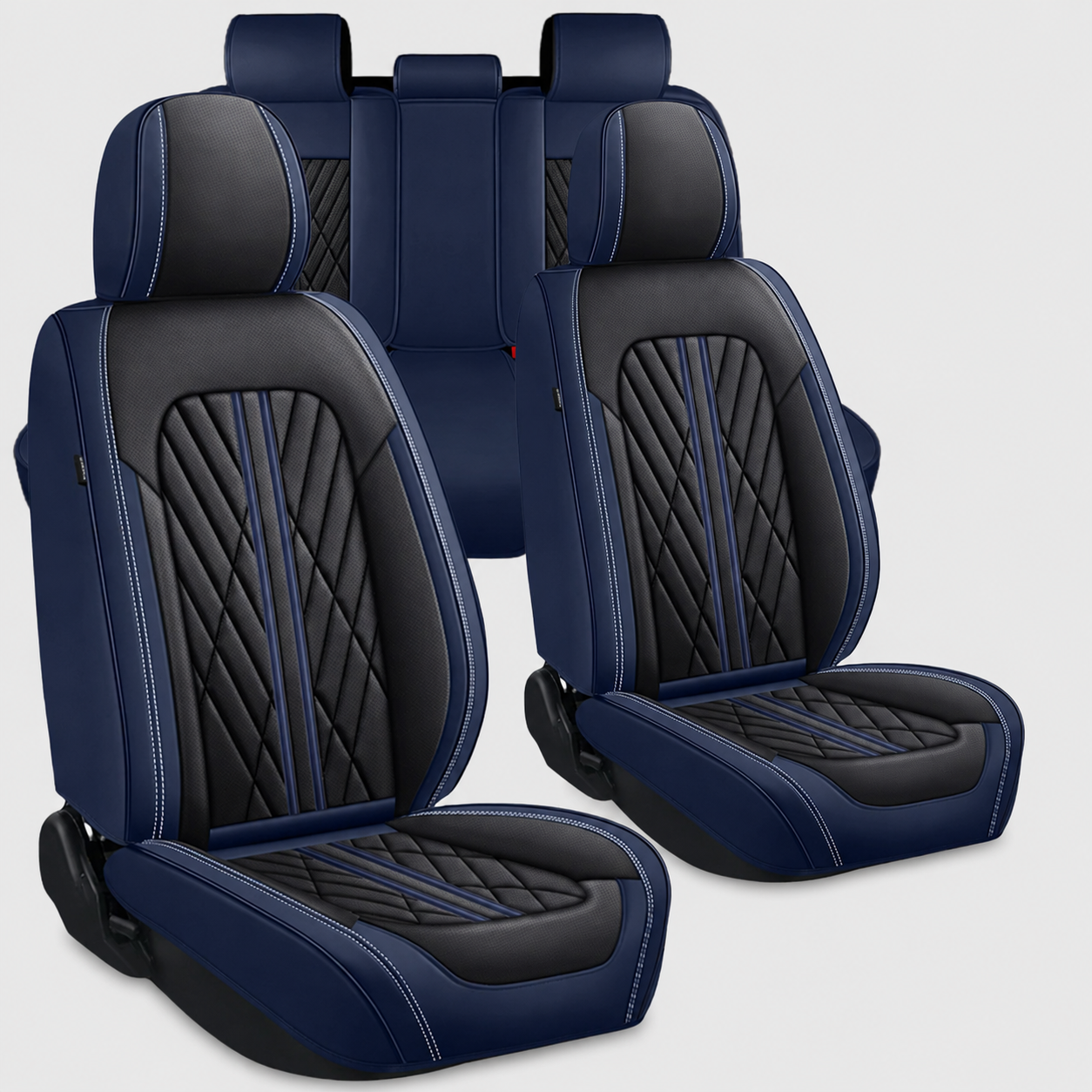 Custom Car Seat Covers for Ford Mustang 2000–2026 Airbag Compatible Waterproof Interior Protection