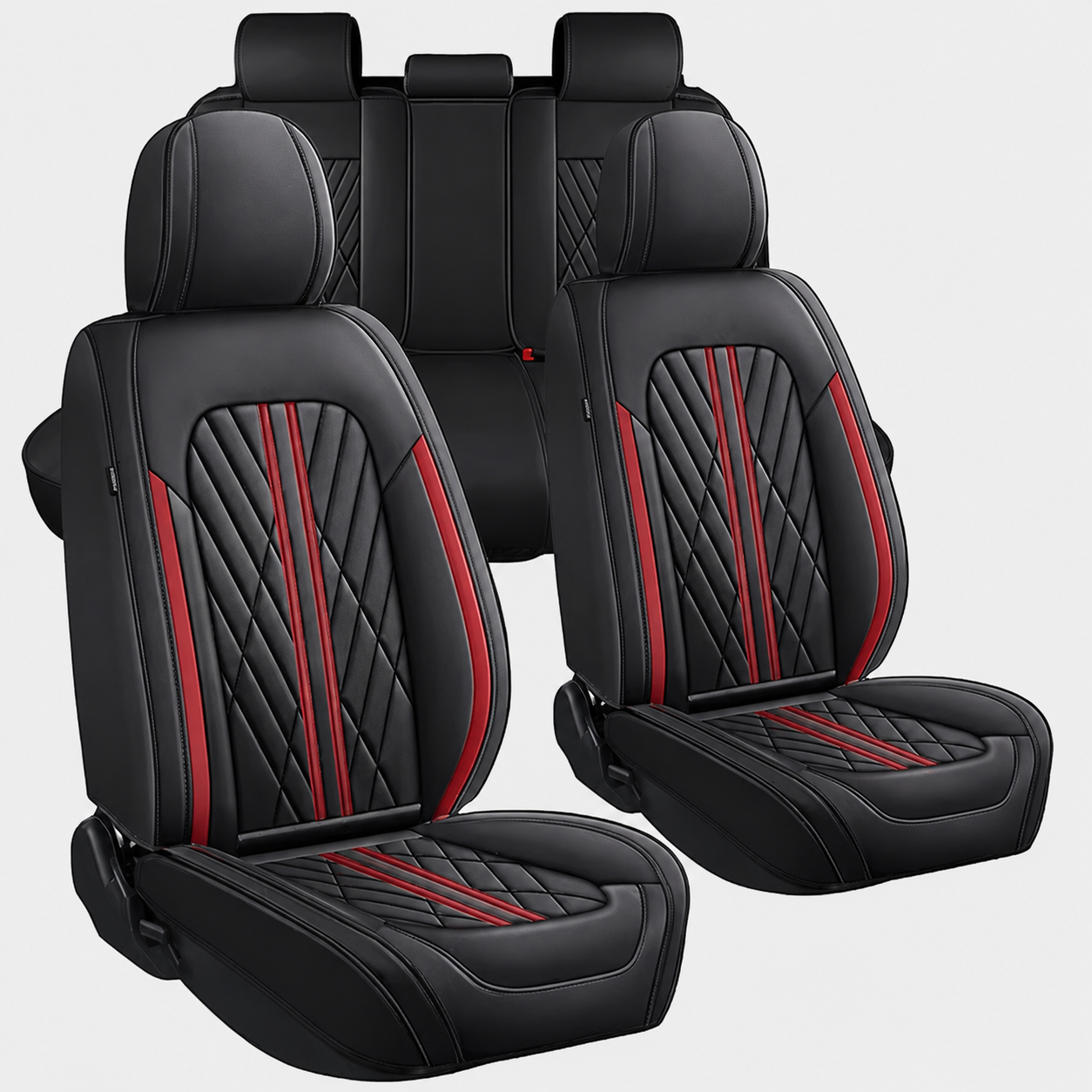 Custom Car Seat Covers for Ford Mustang 2000–2026 Airbag Compatible Waterproof Interior Protection