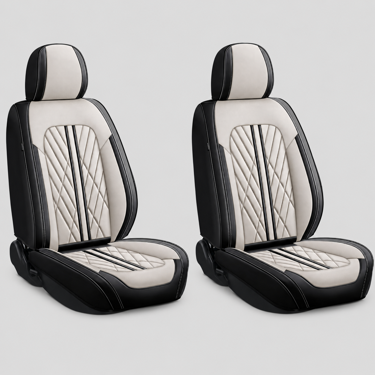 Custom Car Seat Covers for Ford Mustang 2000–2026 Airbag Compatible Waterproof Interior Protection