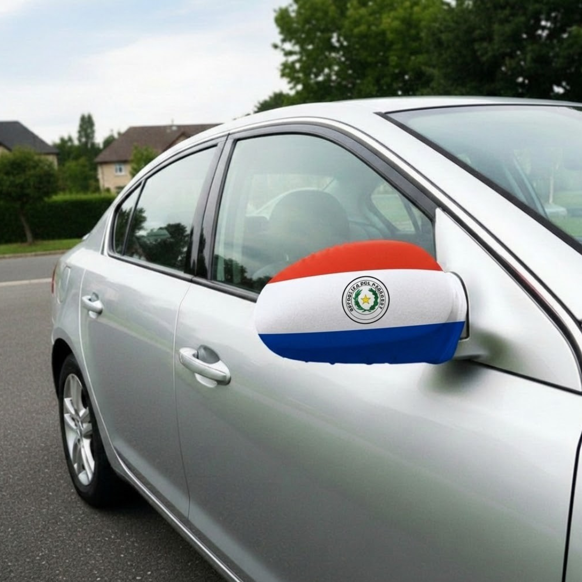 Official FIFA 2026 Paraguay Car Mirror Flag