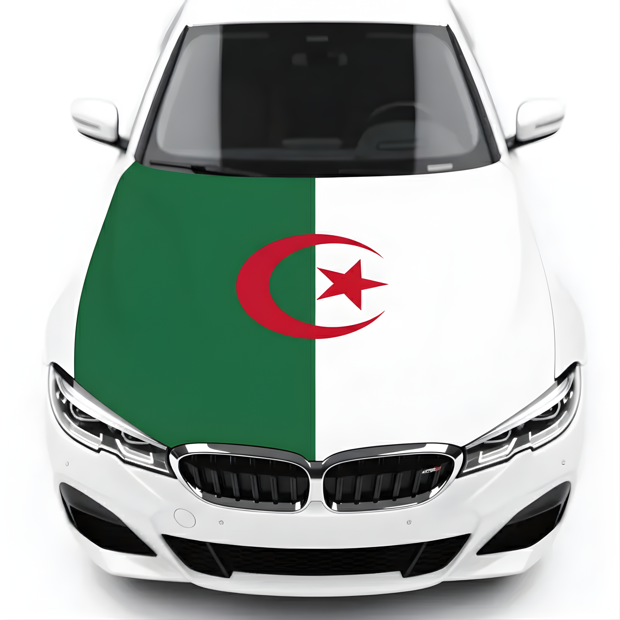 Official FIFA 2026 Algeria Flag Car Hood Cover