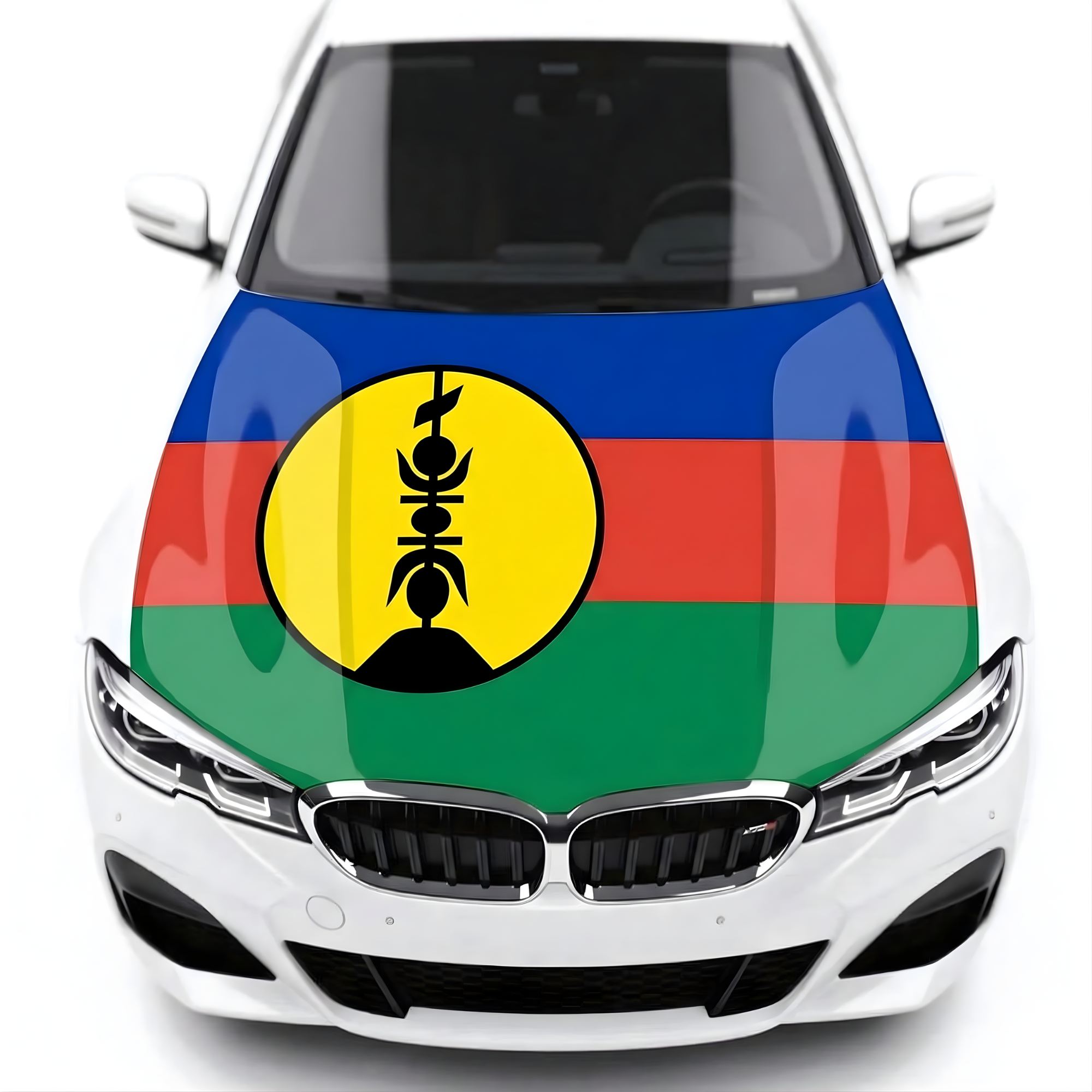 Official FIFA 2026 New Caledonia Flag Car Hood Cover