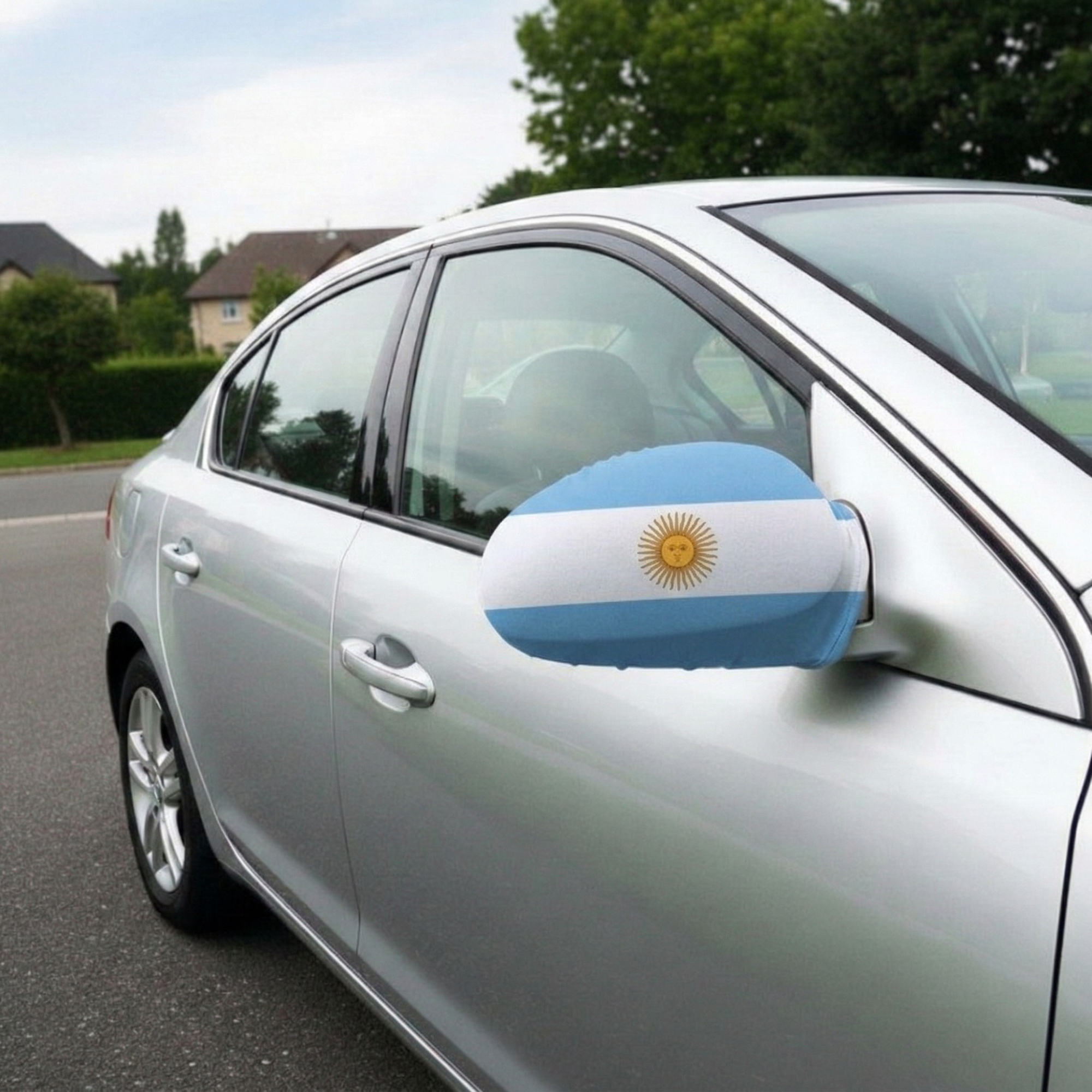 Official FIFA 2026 Argentina Car Mirror Flag