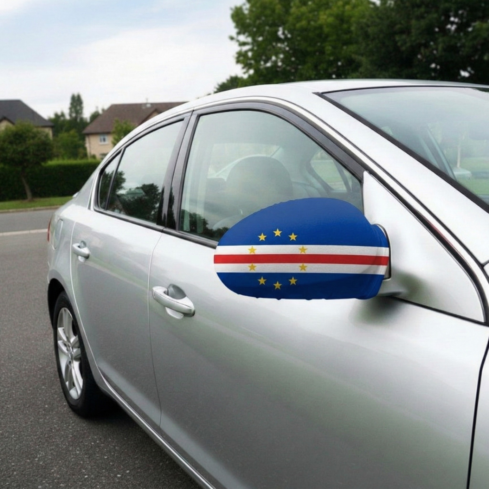 Official FIFA 2026 Cape Verde Car Mirror Flag