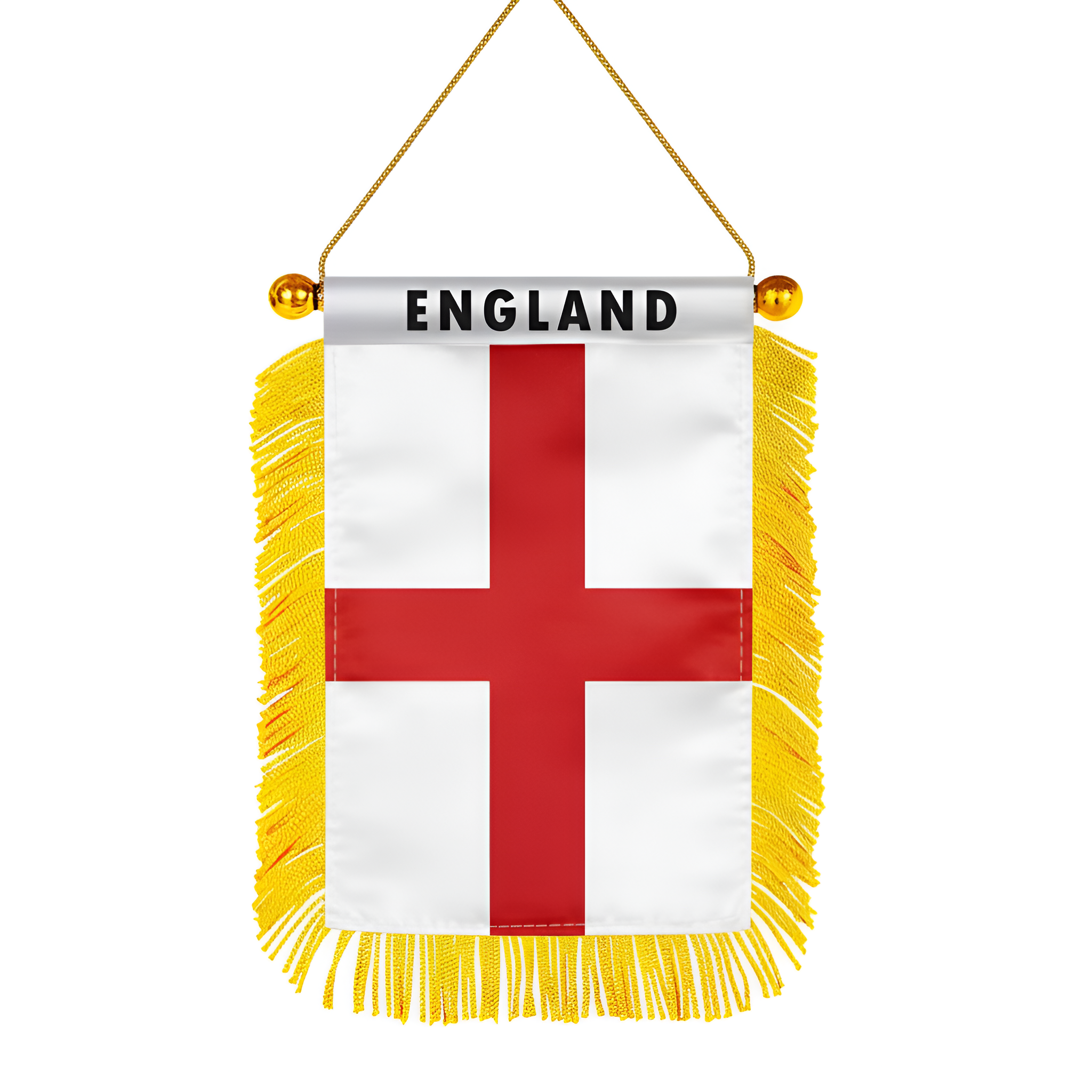 Official FIFA 2026 England Car Window Mini Decorative Flag