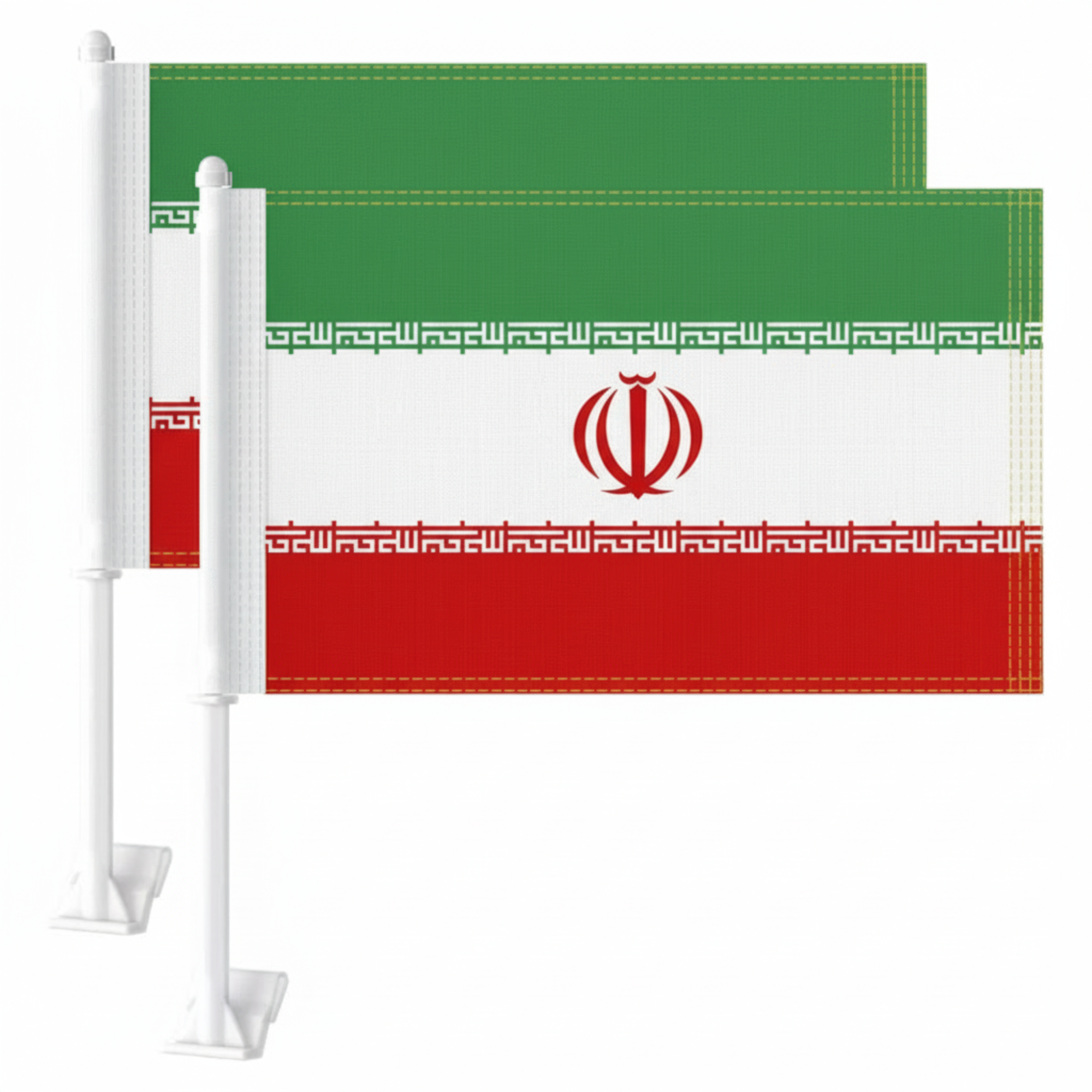 Official FIFA 2026 Iran Car Flag