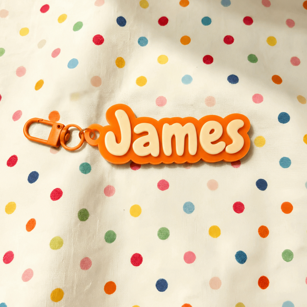 Customized Name Keychain For Handbags Backpacks And Luggage