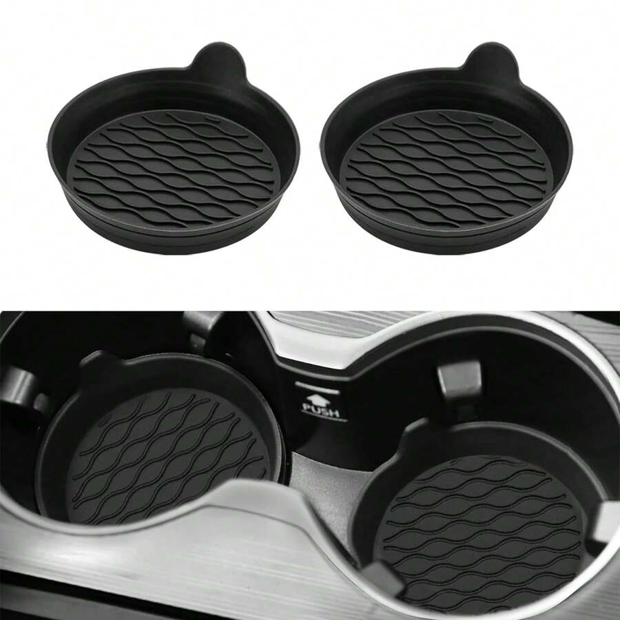 Universal Non Slip Decorative Car Cup Holder Inserts