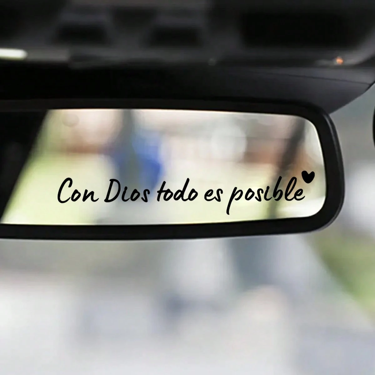 Waterproof Spanish Bible Quote Car Sticker
