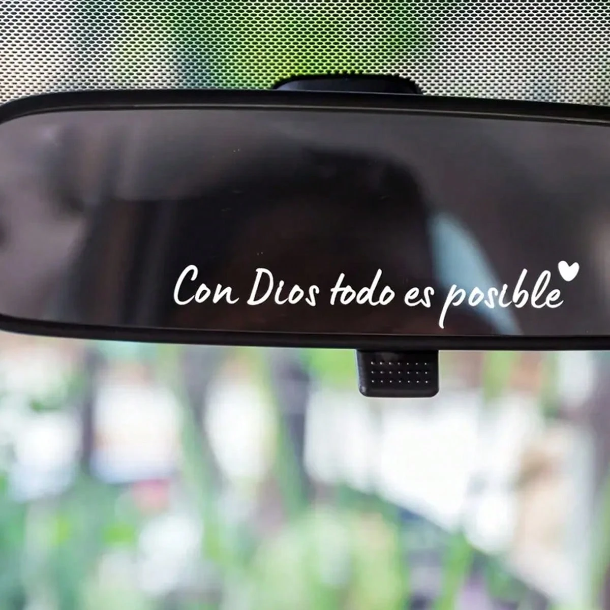Waterproof Spanish Bible Quote Car Sticker