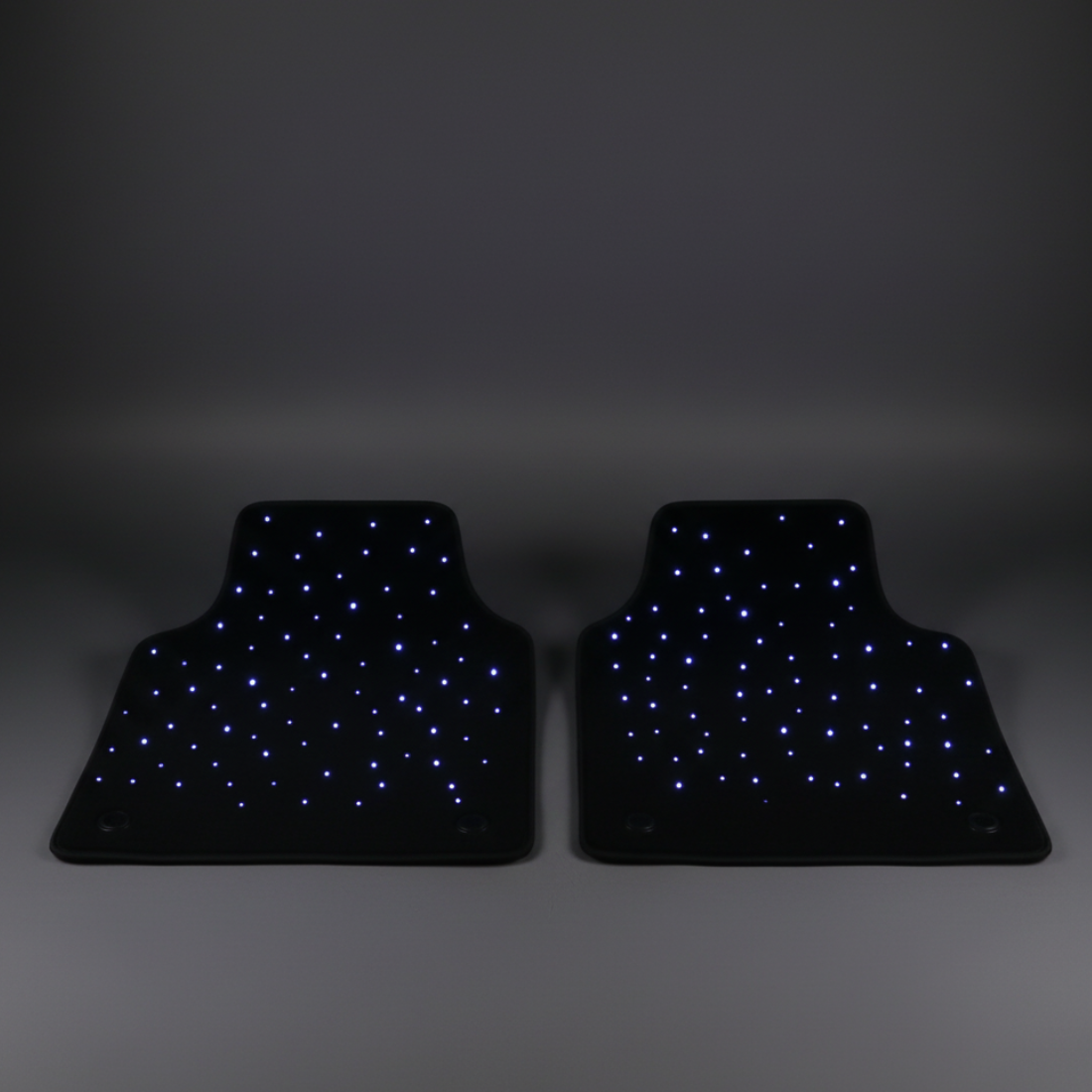 LED Starlight Car Floor Mats With App Control And RGB Effects