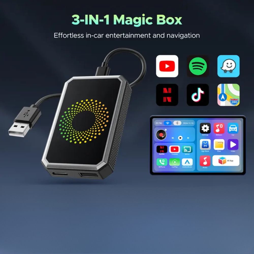 Wired to Wireless Carplay Adapter