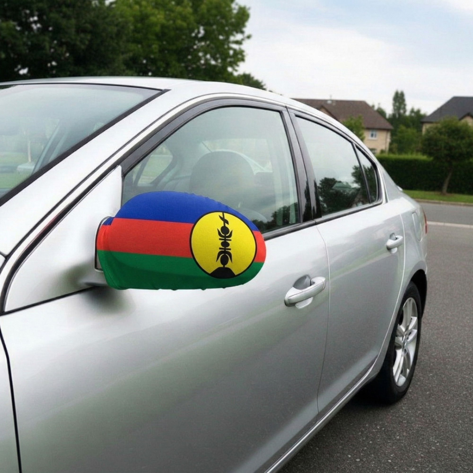 Official FIFA 2026 New Caledonia Car Mirror Flag