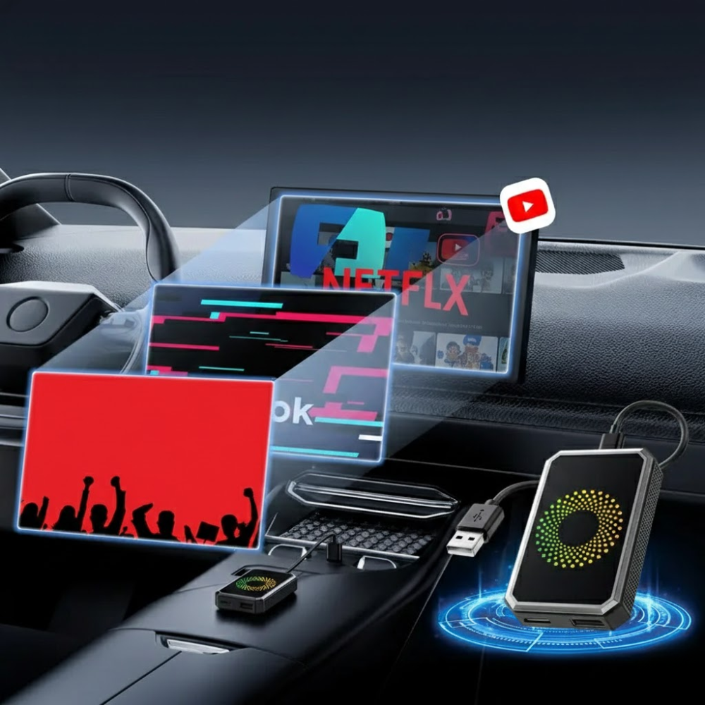 Wired to Wireless Carplay Adapter