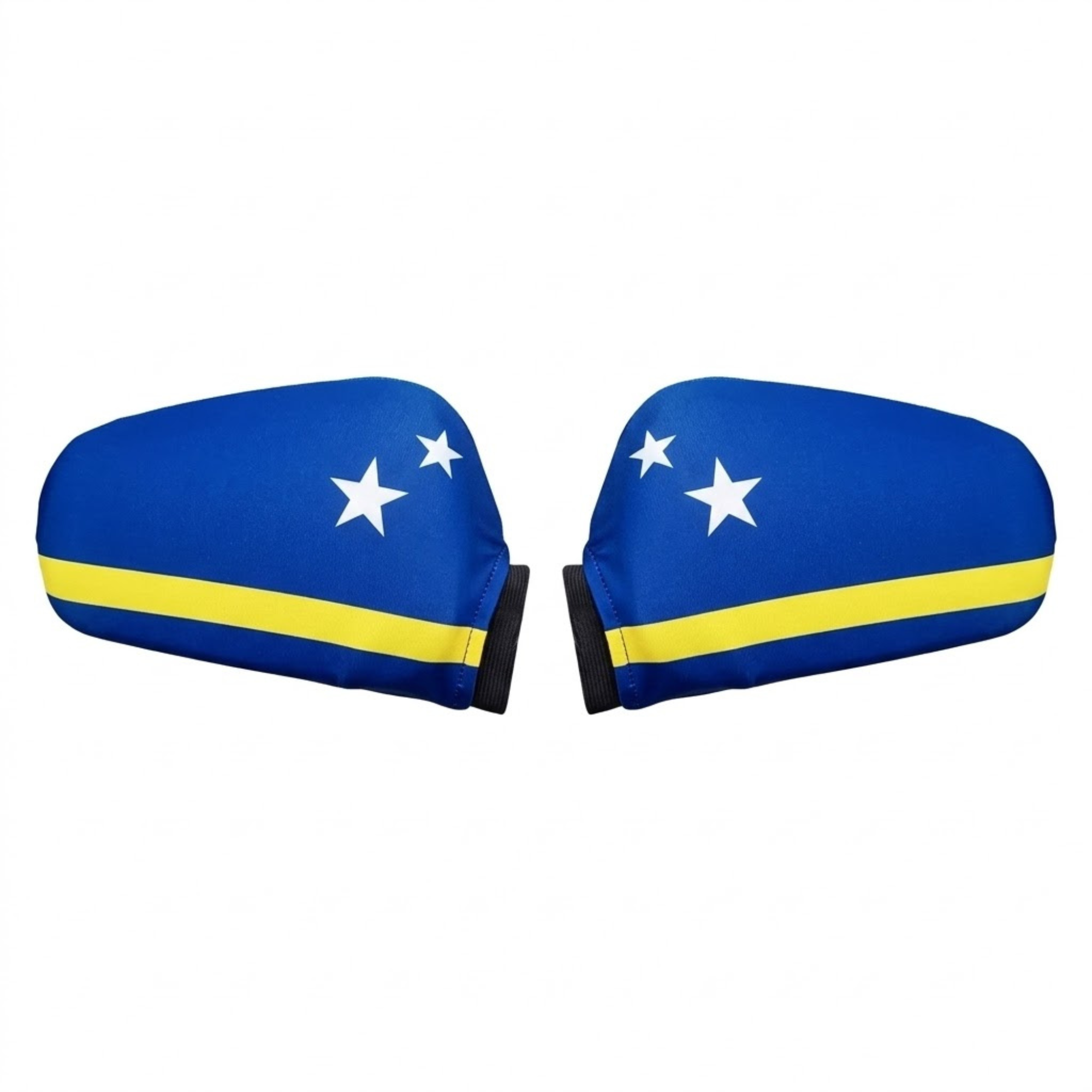 Official FIFA 2026 Curaçao Car Mirror Flag