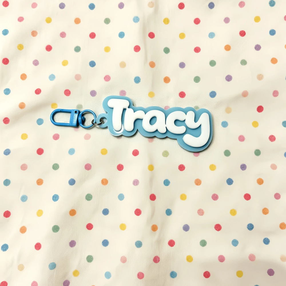 Customized Name Keychain For Handbags Backpacks And Luggage