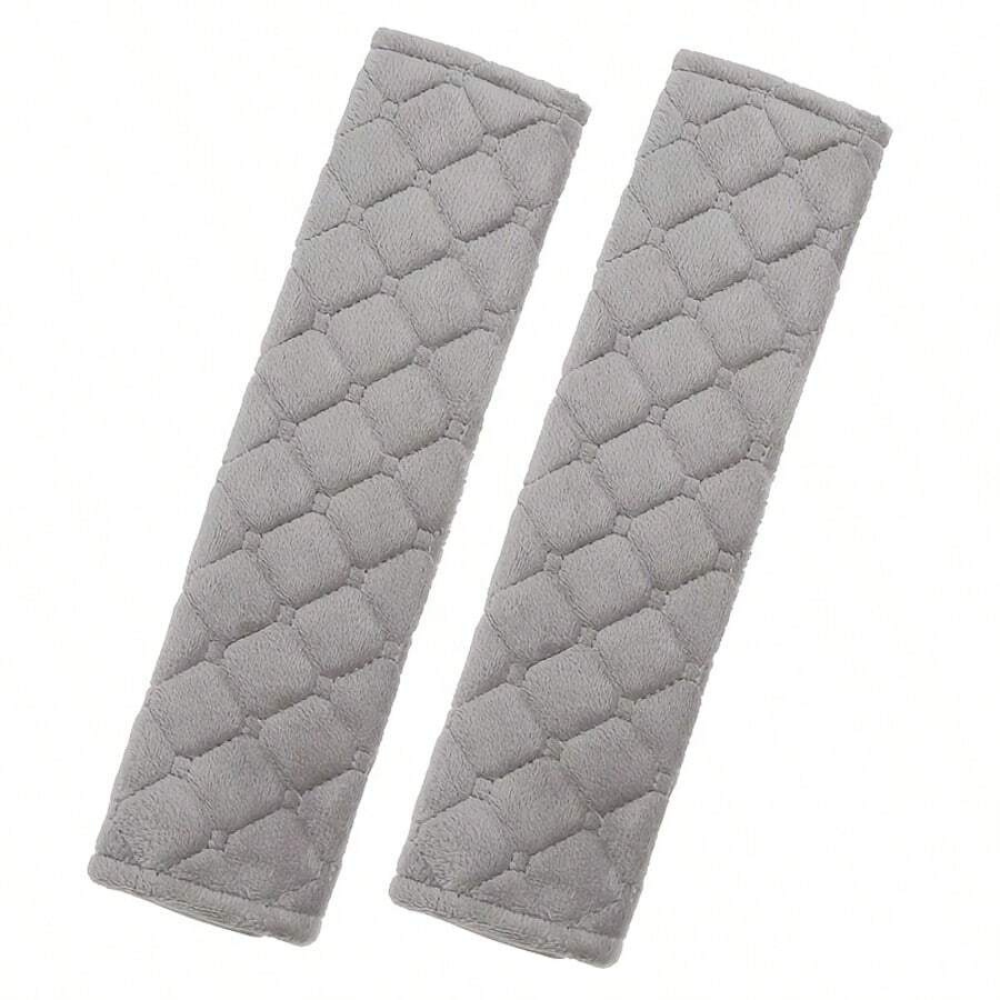 Two Piece Car Seat Belt Cover Pads