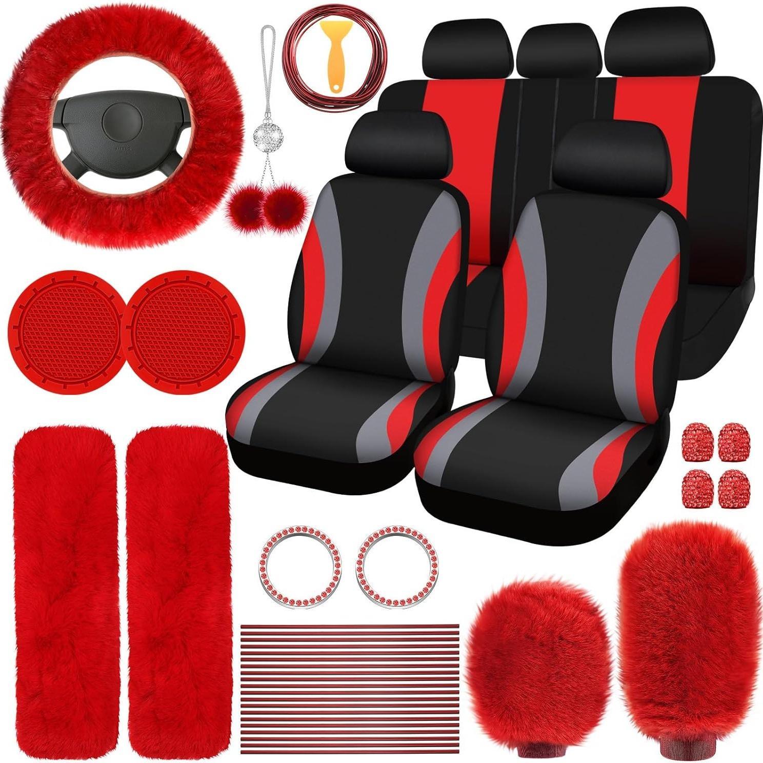 Decorative Car Interior Cover Set For Cars And SUVs